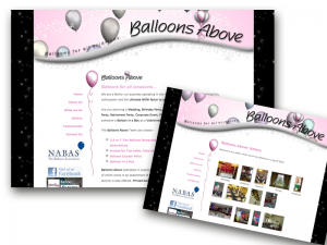 Balloons Above Website