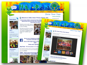 Clifton Green Primary School Bespoke Website Design
